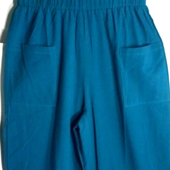 Women's Stretchy 24" Waist Blue Light Weight Scrubs Nwot - Picture 2 of 5